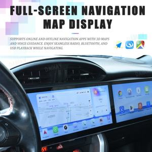 Autoradio pour Toyota 86 / SUBARU BRZ 2012-2020 Android 13 Double écran tactile 12,3 pouces Navigation GPS multimédia pour voiture Carplay - Product Image 4