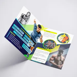 Custom A4 A5 A6 Flyer Printing Service Poster Size A6 Manual/journal/magazine/catalogue/motion brochure/flyer/leaflet Printing