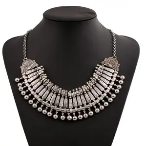 High quality Vintage necklace Alloy choker necklaces for woman