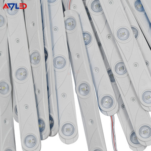 โมดูลฉีดขึ้นรูปสีขาวคุณภาพดี โมดูล 3 หลอด LED 12V สำหรับป้ายไฟกันน้ำ IP67 กำลังสูง 3W 125LM/W - Product Image 2