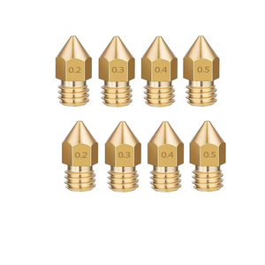 CNC真鍮0.2/0.25/0.3/0.4/ 0.5MM 3Dプリンターノズル押出機ヘッド - Product Image 3