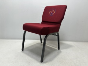 2026 Interlockbare kerkstoelen met stoffen bekleding, modern, commercieel gebruik, theater, gym, kunststof poten, Chinese leverancier, groothandel - Product Image 4
