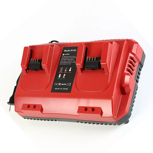 N18C Dual Port Battery Charger 100-240V for 18V Electric Tool Made in China Over-Charging Protection ABS Material - Product Image 5