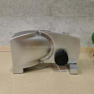 Rebanadora Eléctrica Transparente para Carne con <span class=keywords><strong>Carcasa</strong></span> Plateada, Grosor Ajustable de 0-20mm, Cortadora de Alimentos Doméstica para Pan, Carne y Queso - Product Image 6