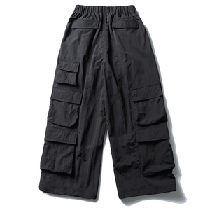 <span class=keywords><strong>Pantaloni</strong></span> Cargo Unisex Traspiranti ad Asciugatura Rapida <span class=keywords><strong>con</strong></span> Vita Elastica, Tasche Multiple, Dettagli Metallici e Regolabili - Product Image 3