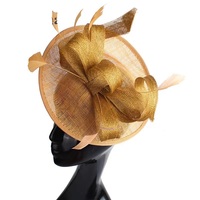 Nouveaux accessoires de cheveux pour femmes, élégant fascinateur en plumes, coiffe de fête, plumes Kentucky Derby