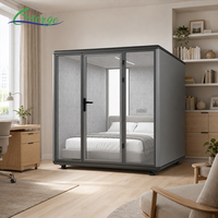 Cabine de repos acoustique commerciale pour bureau, cabine de sommeil privée, cabine de sieste modulaire pour lieu de travail, hôtel, salon
