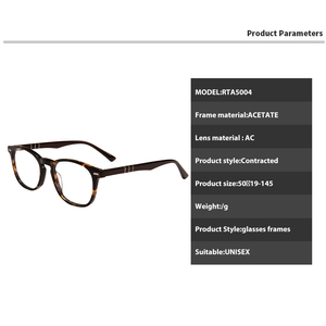 Chất Lượng Cao Quang Học Ban Đầu Khung Nhà Máy Trực Tiếp Giá Thấp Acetate Rõ Ràng Kính Cổ Điển Kính Mắt Kính Mắt Động Vật - Product Image 5