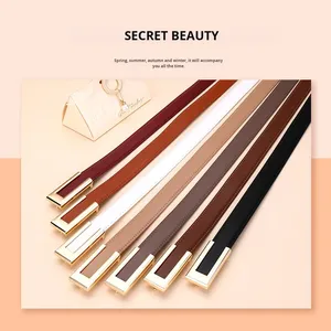 <span class=keywords><strong>Ceinture</strong></span> <span class=keywords><strong>en</strong></span> <span class=keywords><strong>cuir</strong></span> de vachette véritable pour femmes Boucle <span class=keywords><strong>en</strong></span> alliage Largeur 2.5cm Motif floral <span class=keywords><strong>Ceinture</strong></span> décontractée pour robe 2025 - Product Image 5