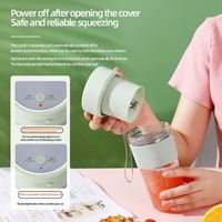 Mélangeur de jus de batterie rechargeable portable en gros USB mélangeur électrique bouteille shaker intelligente mélangeur rechargeable