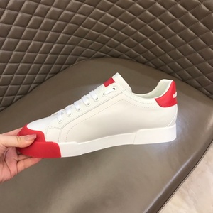 Sepatu Jalan Kaki Fitness Pria & Wanita Mewah Berkualitas Tinggi Nyaman Trendi Putih Merah Musim Dingin Karet dengan Lapisan Mikrofiber - Product Image 6