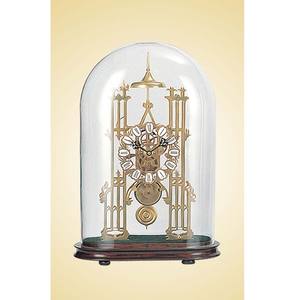 ลูกตุ้มทองเหลืองทรงรีสไตล์วินเทจแบบโบราณสไตล์ฝรั่งเศสมีสถาปัตยกรรมแบบทวนสัญญาณเตือนเคลื่อนไหวได้7วัน - Product Image 3