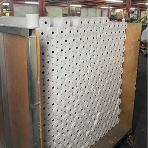 Logo Printed Custom Thermal <b>Paper</b> <b>Rolls</b> Thermal Receipt <b>Paper</b> <b>Rolls</b> for Supermarket - Product Image 5
