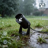 Projecteurs de jardin personnalisés de haute qualité, éclairage paysager extérieur, lampes à LED en aluminium IP65, lampes à piquet pour pelouse