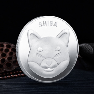 GOLD SHIBA INU MONEDA Desafío MONEDA KILLER SHIB MONEDA en estuche de plástico - Product Image 4