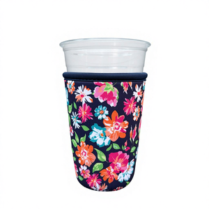 Gobelet et porte-gobelet Milkshake Solo en néoprène, motif Fraise, cadeau pour la Journée des enseignants, style russe, restaurant, Festival du Guangdong - Product Image 1