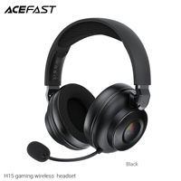 Headset Gaming H15 dengan Teknologi Bluetooth Headphone Nirkabel RGB BT6.0 1000mAh IPX4 Headphone Bluetooth