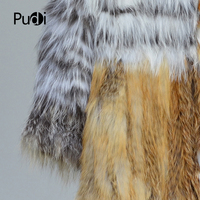Nouvelle mode d'hiver, manteau chaud en fourrure de renard véritable pour femmes, plusieurs couleurs, vestes pour filles, pulls, manteaux longs CT813