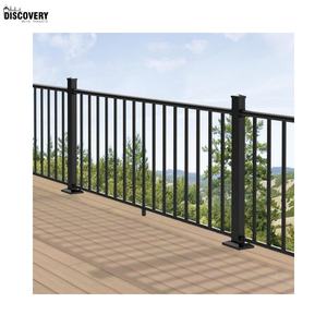 Prix <span class=keywords><strong>d</strong></span>'usine moderne de couleur noire <span class=keywords><strong>d</strong></span>écoration de balustrade extérieure rampes <span class=keywords><strong>d</strong></span>'escaliers extérieurs en aluminium conception de balustrade - Product Image 1