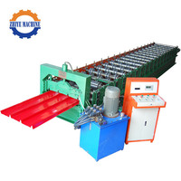 Ligne de formage à froid pour tôles de toiture métalliques, machine de formage à froid pour tôles de fer