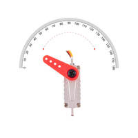 Servo numérique sans noyau en métal KST A12-T, engrenage haute précision, 0,12 seconde, 20,39 kg.cm, haute pression pour modèles RC