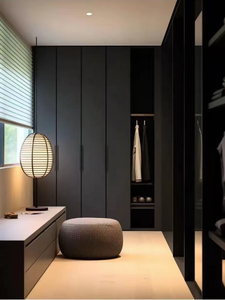 Modern Design Customized Armoire <b>Bedroom</b> <b>Furniture</b> Organizer <b>Glass</b> Open Wardrobe Cabinet Wardrobe Walk in Closet With Island - Product Image 2