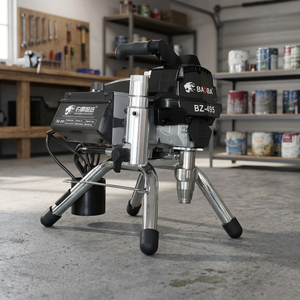 เครื่องพ่นสีไร้อากาศ BAOBA รุ่น BZ-495 แรงดัน 3500psi หัวฉีด 1.2 มม. ปืนพ่นสีไฟฟ้าระดับมืออาชีพ พร้อมระบบปรับแรงดัน - Product Image 3