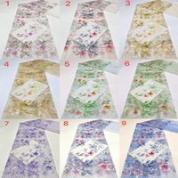 Robe de scène pour femmes, jupe à imprimé laser, perles, broderie, tissu en tissu éponge tissé, nouveau tissu d'ameublement transfrontalier