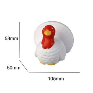 Peacock Shaped Stress <b>Ball</b> Custom Logo Printing <b>Squeeze</b> Toys Peacock Stress <b>Ball</b> - Product Image 3