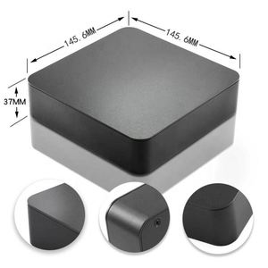 Industrial Mini PC Electronic Project Box Casing Custom CNC Aluminum Alloy Extrusion Desktop Mini Computer Set Top <b>Enclosures</b> - Product Image 6