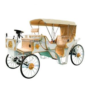 Wedding Electric Horseless Carriage/Christmas Romantic Sightseeing Horse Carriage/electric Sightseeing Horse Buggy - Product Image 4