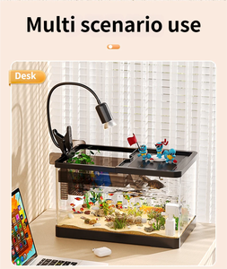 Aquarium en plastique acrylique multifonctionnel de haute qualité, transparent, caractéristiques écologiques pour la reproduction saine des poissons et des tortues - Product Image 4