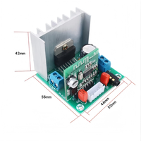 Module amplificateur de puissance audio numérique Bluetooth TDA7297 2x15W stéréo double canal DC12V avec récepteur sans fil et décodeur