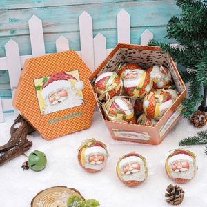 ชุดลูกบอลคริสต์มาสโฟมแบบใหม่ 14 ชิ้น/กล่อง - ของตกแต่งบ้านหิมะลายการ์ตูนน่ารักสำหรับตกแต่งต้นคริสต์มาส - Product Image 2
