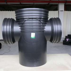 Système de tuyau de trou d'homme d'<span class=keywords><strong>inspection</strong></span> de drainage souterrain en plastique HDPE moderne Construction et puits de chambre d'<span class=keywords><strong>inspection</strong></span> immobilière - Product Image 2