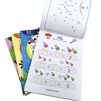 Services personnalisés Coloriage Couverture souple Impression Enfants Histoire Apprentissage Livre de poche Cahier d'exercices de mathématiques