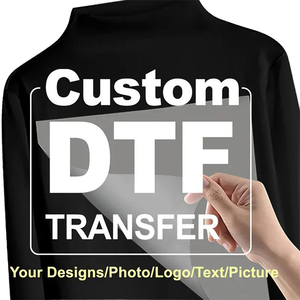 Diseños personalizados de transferencia de calor de plastisol para impresión de película DTF en Material PET Transferencia de hierro de viscosidad fuerte para camisetas Cairo Tex - Product Image 5
