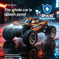 Voiture de course RC HOSHI N416 à l'échelle 1/16 avec une vitesse rapide de 36 km/h, une portée de 100 m, un moteur à balais, une transmission 4 roues motrices, idéale pour un cadeau de Noël