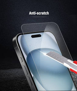 Protecteur d'écran transparent pour téléphone portable 9H Nano Glass PET de haute qualité pour <span class=keywords><strong>iPhone</strong></span> 13/14/15 Pro Max - Product Image 6