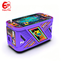 Table de jeu d'arcade en plastique pour enfants, jeu de combat tablette espagnole, 2 joueurs, à monnayeur, pour parc d'attractions, direct usine