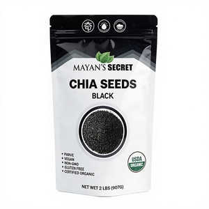 Sachet refermable brillant vert 500g 1000g, résistant à l'humidité, écologique, pour salades, aliments pour bébés, aliments pour animaux, collations, lait, gelée - Product Image 1