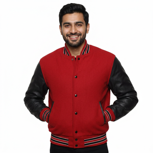 Varsity <b>Jacket</b> <b>for</b> Sale Low Price Breathable Customized Logo Printed Letterman <b>Baseball</b> CollegeBaseballjacket <b>for</b> <b>men</b> - Product Image 1