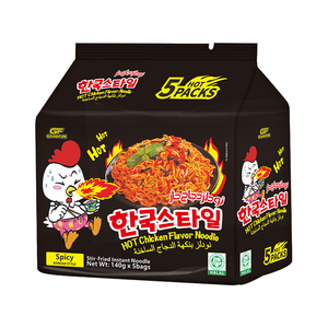Fideos Picantes <span class=keywords><strong>Estilo</strong></span> <span class=keywords><strong>Coreano</strong></span> al por Mayor, Ramen <span class=keywords><strong>Coreano</strong></span> Halal con Sabor Picante, Fideos Instantáneos - Product Image 3