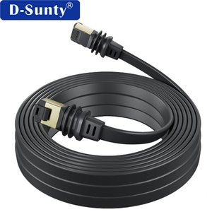Cable Ethernet Plano Cat8 de 40 Gbps y 2000 MHz, Cable LAN Blindado SSTP para Starlink - Product Image 1