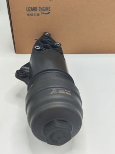 Piezas de Automóvil, Piezas de Motor, Carcasa del Filtro de Aceite del Motor EA837 <span class=keywords><strong>3</strong></span>.0 T con Junta, Compatible con Audi A4 A5 A6 A8 Q5 Q7 VW - Product Image 5