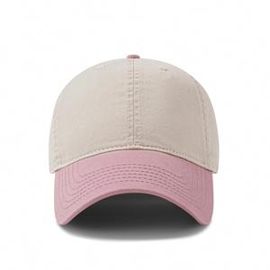 Casquette de baseball bicolore surdimensionnée pour têtes volumineuses, chapeau de baseball en coton extra large, casquettes non structurées pour papa, taille plus, cadeau promotionnel - Product Image 1
