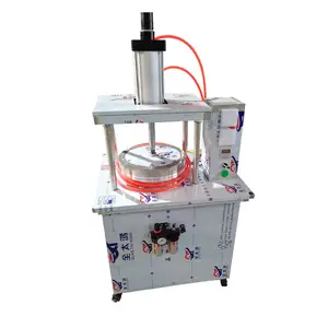 Commercial semi automatic waffle pizza thin bread pancake machine