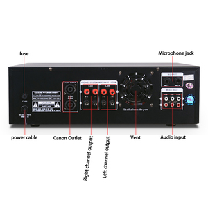 OEM ODM KYYSLB <span class=keywords><strong>เค</strong></span>รื่องขยายเสียงดิจิตอล 350W*2 ระดับมืออาชีพ กำลังขับสูง สำหรับใช้ในบ้าน คารา<span class=keywords><strong>โอ</strong></span>เกะ พร้อมบลูทูธ รองรับการร้องเพลงคาราโอเกะ พร้อมซับวูฟเฟอร์ - Product Image 6