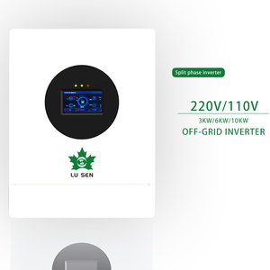 Biến tần năng lượng mặt trời lai đa năng 3KW 5KW 10KW 24V 48V hệ thống ba pha màn hình LCD LED đơn pha 60Hz bán buôn - Product Image 1