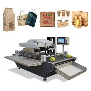 Single One Pass Digitaler Tinten strahl druck auf Wellpappe-Papier kasten maschine direkt zum Verpackungs fokus Cobra-691s Drucker